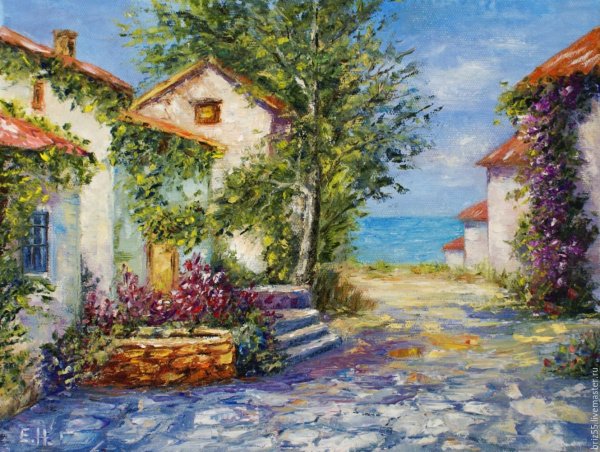 Игорь Сахаров Средиземноморский пейзаж