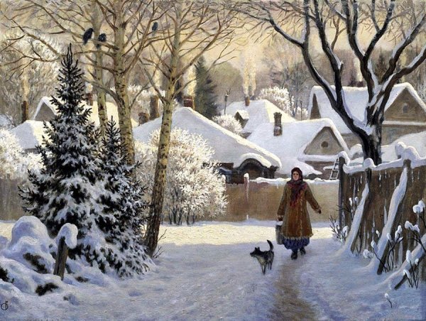 Пейзажи Бориса Ольшанского