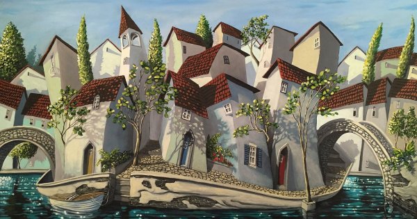 Мигель Фрейтас городской пейзаж