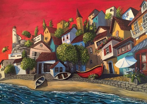 Грузинский художник Давид Мартиашвили