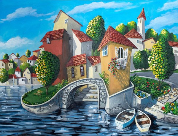 Грузинский художник Давид Мартиашвили