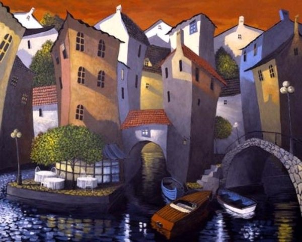 Мигель Фрейтас городской пейзаж