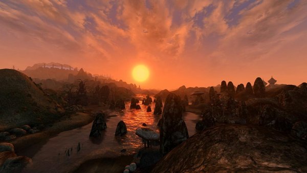 Красная гора морровинд Скриншот