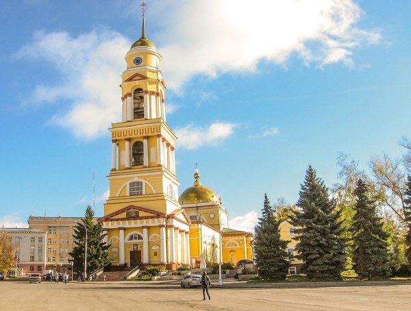 Соборная площадь Липецк