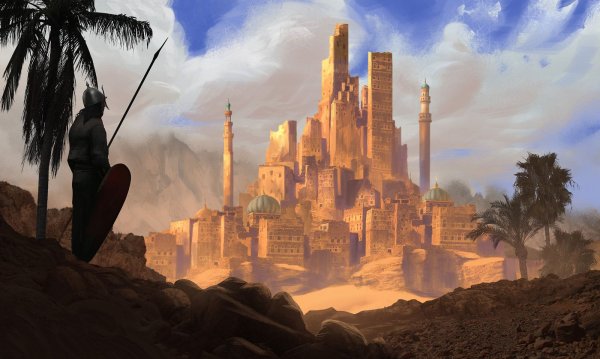 Город в пустыне фэнтези