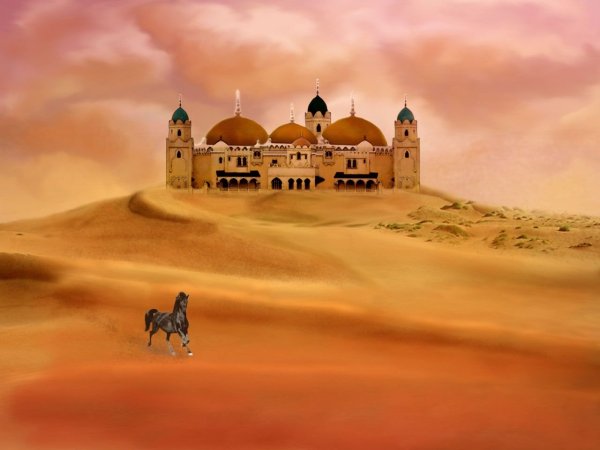 Сказочный арабский город