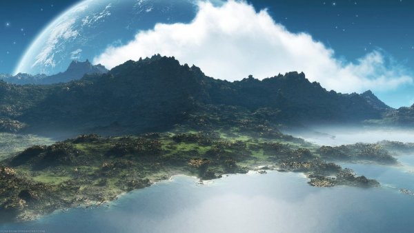 Пейзаж планеты