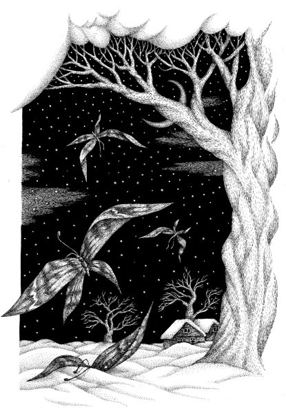 Графика тушью