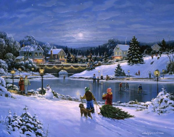 Пейзажи Джордж Ковач