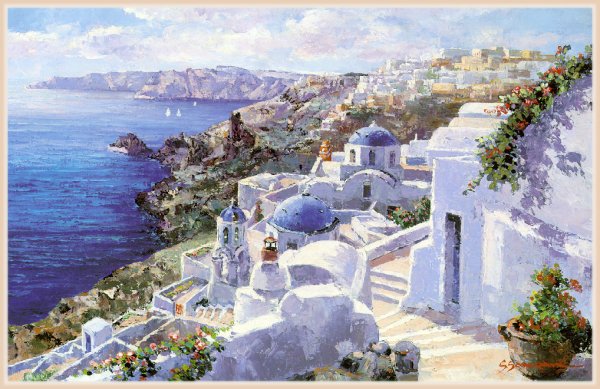 Художник Пантелис зошратос