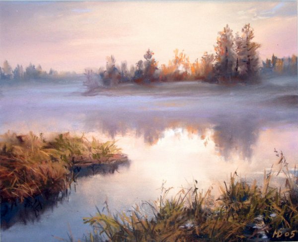 Михаил Бондаренко художник пастель