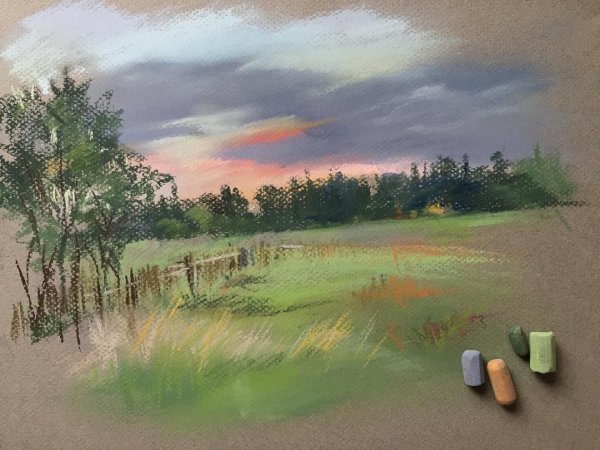 Пастелист Ольга Абрамова