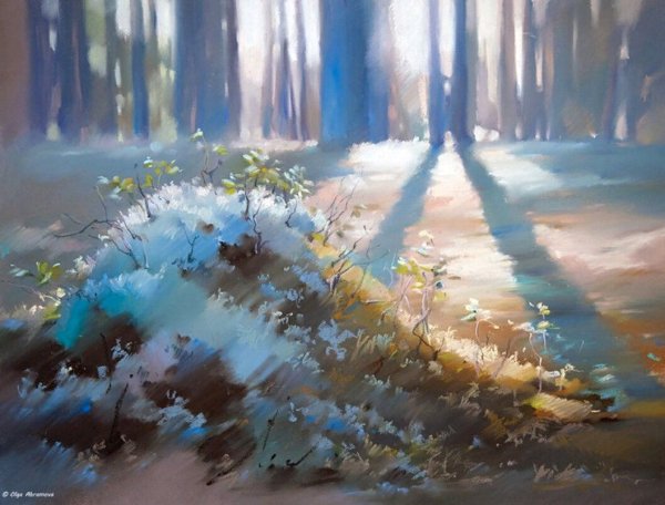 Карен Маргулис пастель пейзажи