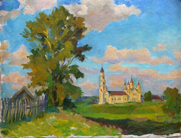 Соцреализм пейзаж