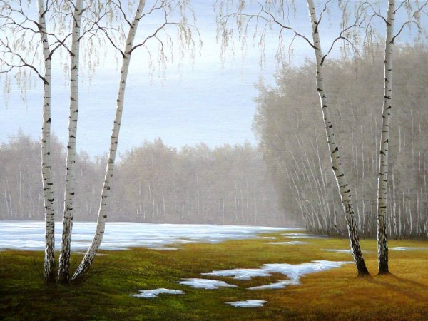 Ранняя Весна пейзаж