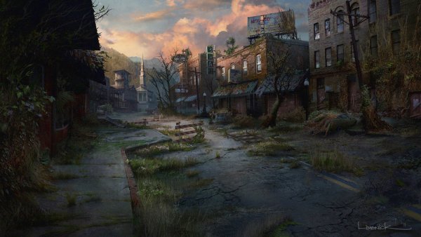 The last of us 2 город