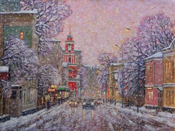 Картины Дмитрия Кустановича Петербург