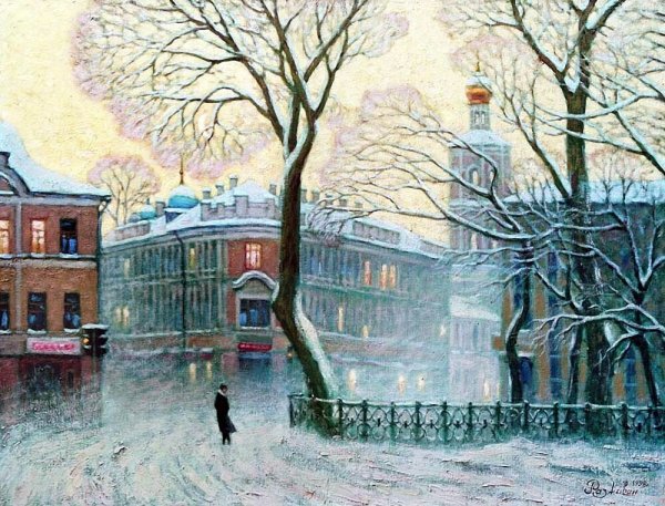 Дмитрий Кустанович городские пейзажи