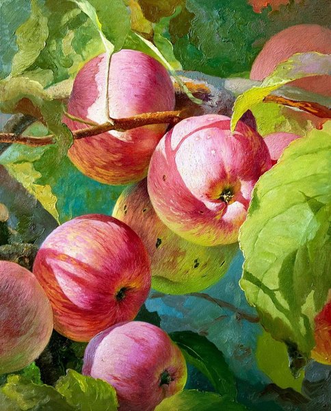 Клапоух Юрий яблоки