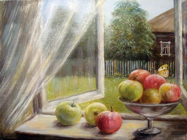 Художник Ольга Охримец веранда