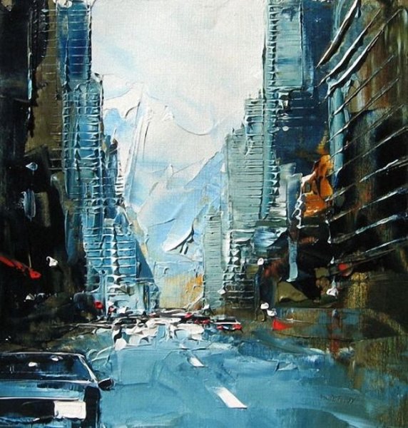 Daniel Castan городские пейзажи