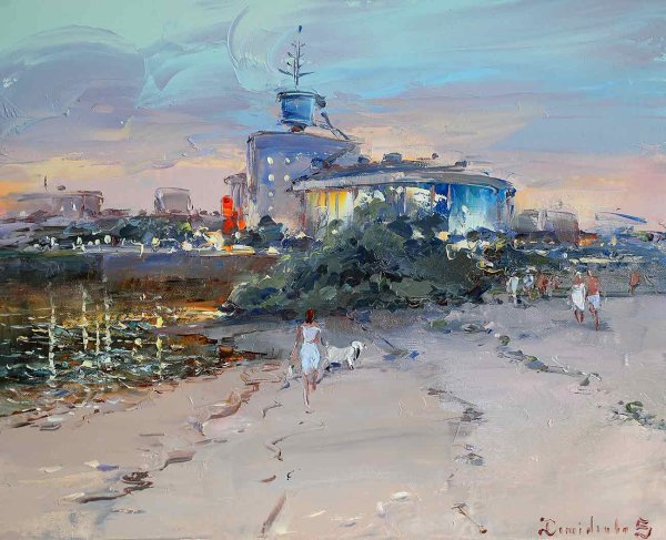 Омский художник Сергей Демиденко