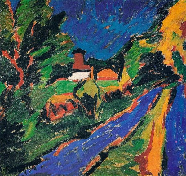 Карл Шмидт-Ротлуф пейзаж