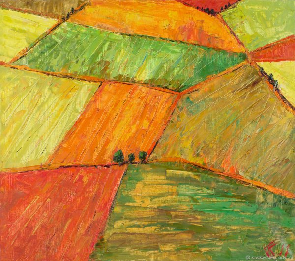 Живопись экспрессионизм пейзаж