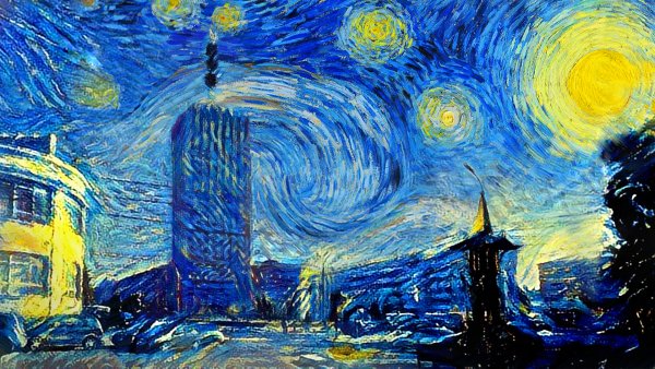 Ван Гог ночная терраса