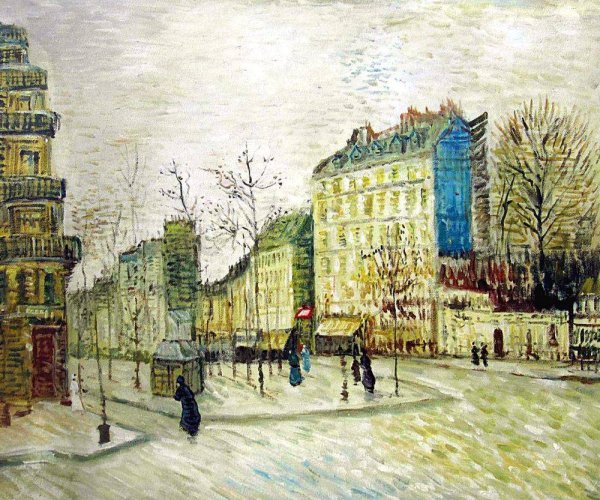 Терраса кафе ночью Винсент Ван Гог 1888