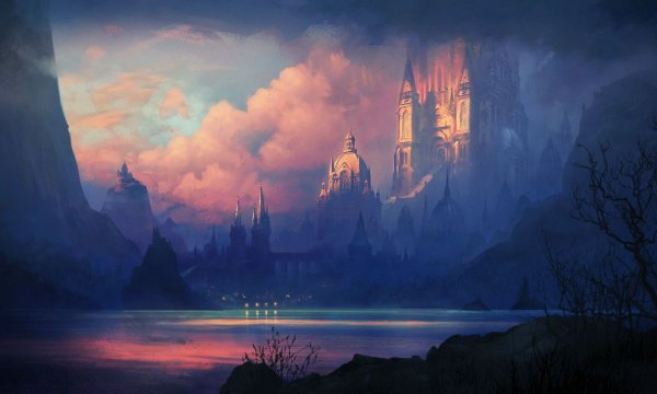 Школа Хогвартс арт