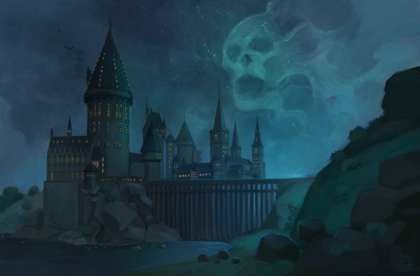 Картина Гарри Поттер Хогвартс