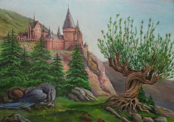 Фон Гарри Поттер Хогвартс