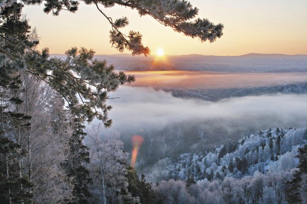 Белокуриха Алтайский край зимой