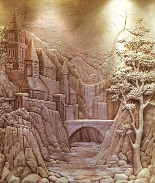 Барельеф скалы