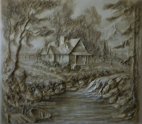 Александр Плющев барельеф