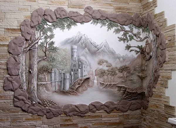 Резные картины Виктора Дубовика