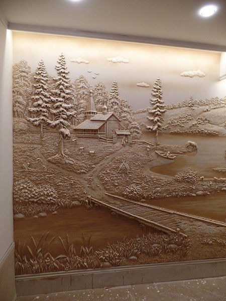 Барельеф Андрея Гусева