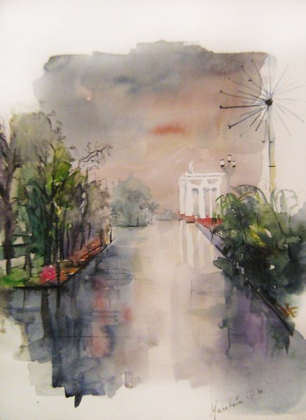 Тюменские художники пейзажи Тюмени