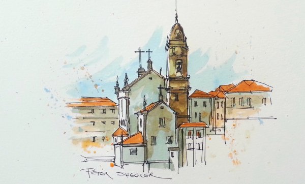 Тупоршин Владимир акварель