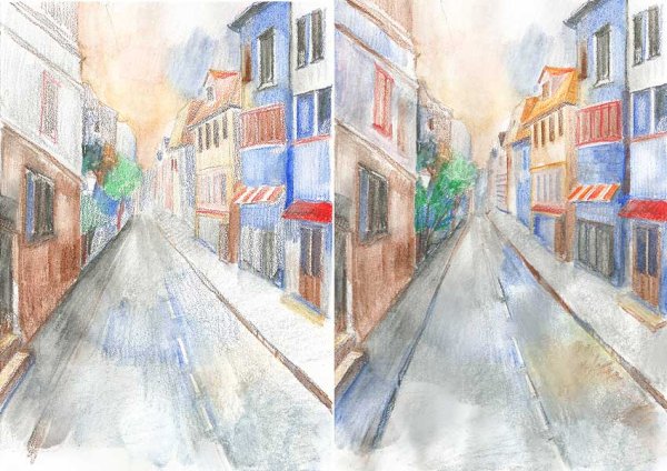 М.Трушникова городской пейзаж