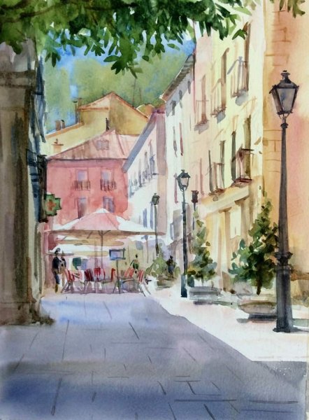 Городской пейзаж для начинающих