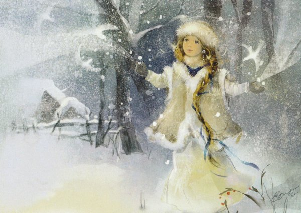 Зимние сказочные персонажи