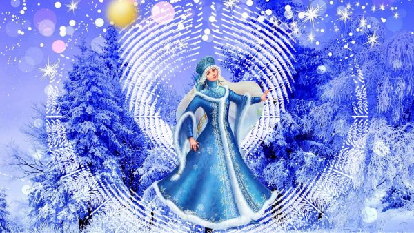 Зимние персонажи