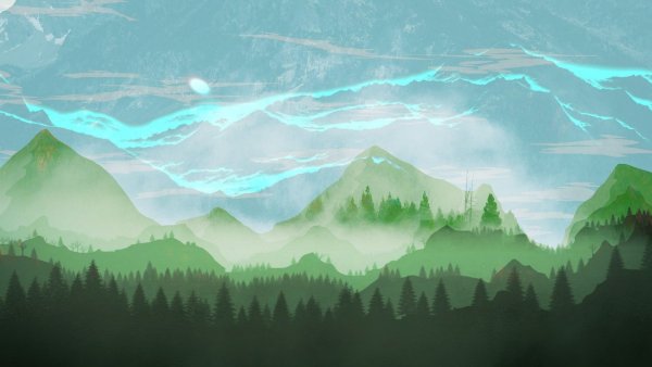 Пейзажи в стиле Минимализм