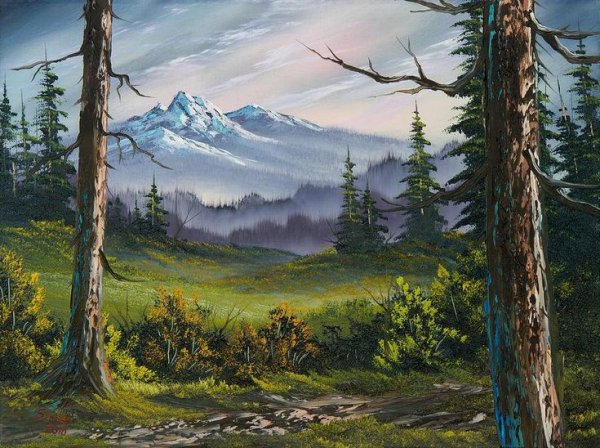 Стильные картины природы