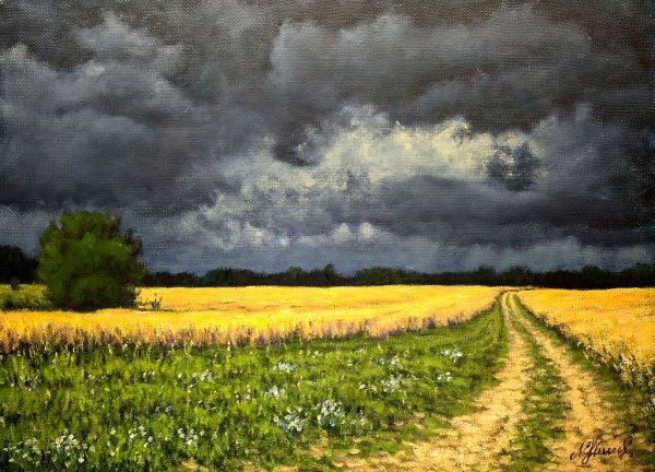 Шишкин Иван Иванович перед грозой