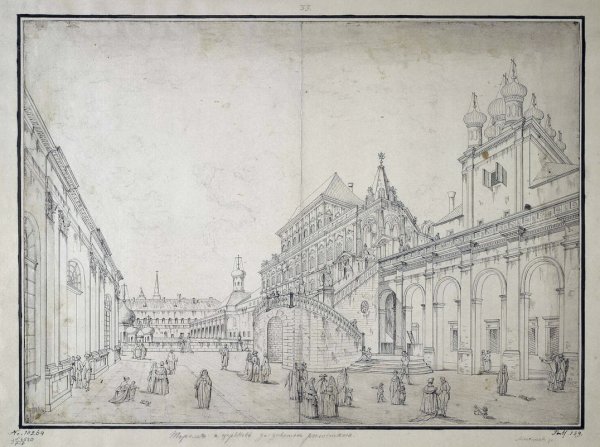 Федор Алексеев Московский Кремль 1800