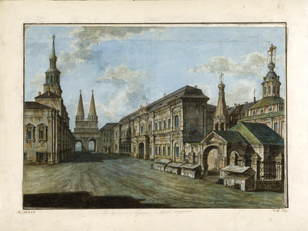 Картины Алексеева допожарной Москвы