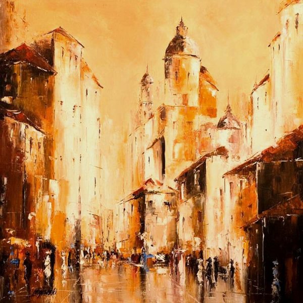 Марек Ланговский картины пейзажи